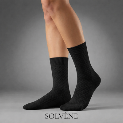 Solvène Halbhohe Socken aus Premium-Bambusfaser