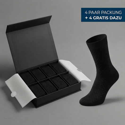 Solvène Halbhohe Socken aus Premium-Bambusfaser