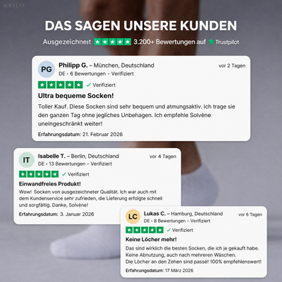 Solvène Halbhohe Socken aus Premium-Bambusfaser