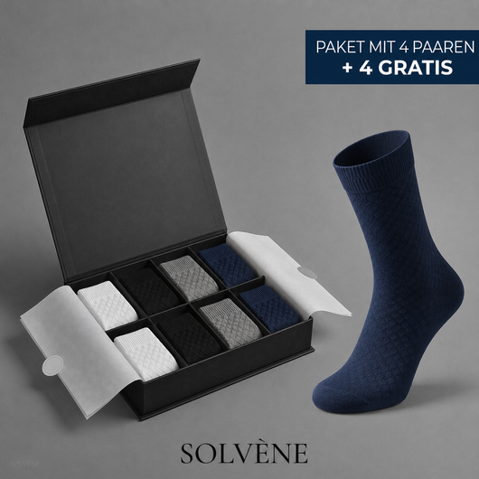 Solvène Halbhohe Socken aus Premium-Bambusfaser